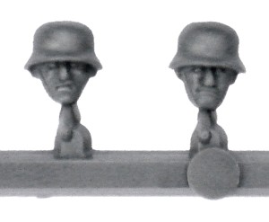 Bolt Action Germans Troops Sprue - Heads