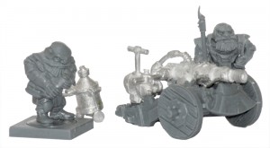 Mantic Dwarf Flamebelcher and Crew