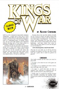 Kings of War Rulebook