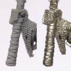Citadel Finecast compared with metal Citadel Finecast compared with metal