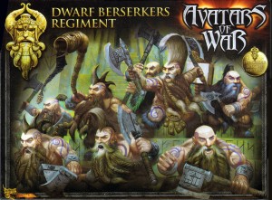 Avatars of War Dwarf Berserkers box