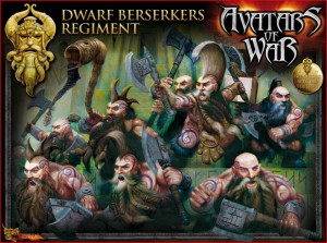 Avatars of War Dwarf Berserkers Box - Front