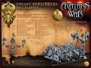 Avatars of War Dwarf Berserkers Box - Box