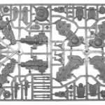 Tau Empire XV104 Riptide Battlesuit Sprue 2